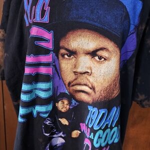 Ice Cube Graphic Tee with Back Hit Size 2XL